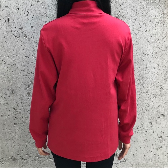 EDDIE BAUER Red Turtleneck - Picture 3 of 10
